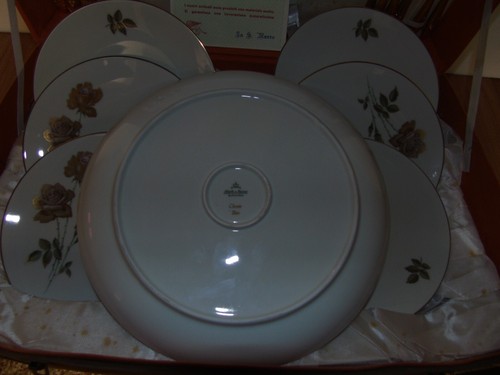 SERVIZIO POSATE PER DOLCE 6 COPERTI IN ARG.800 CON 7 PIATTI ALBOTH & KAISER - Foto 10 di 12