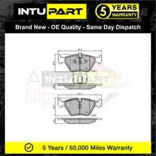 Fits BMW 5 Series 1988-2004 3 Series 1992-2005 Intupart Front Brake Pads Set