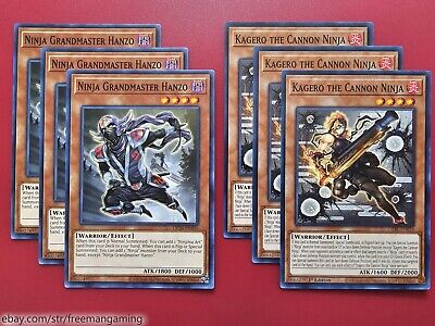 Yugioh Ninja Deck 49 Card Grandmaster Hanzo Saizo Meizen Yugioh Ninja Deck 49 Card Grandmaster Hanzo Saizo Meizen