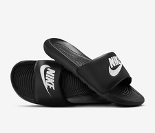 Nike Victori One Slides Sandals Slipper Black White Men's Size 13 CN9675-002 New