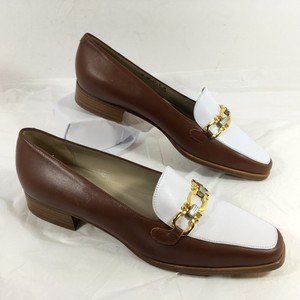 bally loafers white