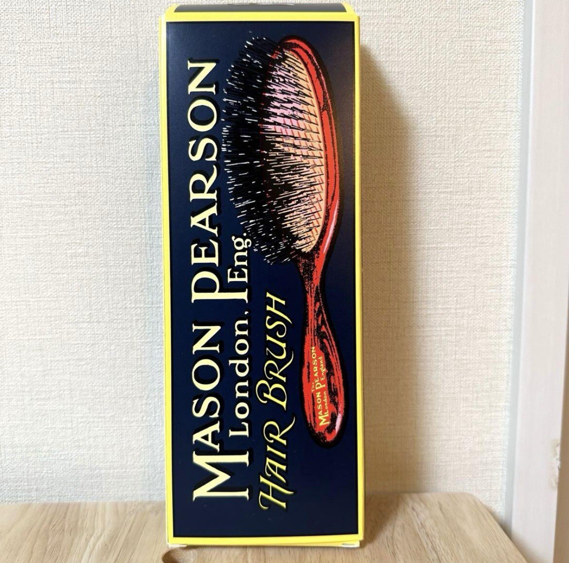 ヘアブラシ・コーム MASON PEARSON POCKET BRISTLE DARK RUBY Mason Pearson Handy Travel Bristle & Nylon Hair Brush, Dark