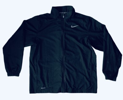 Nike NAVY ナイロンジャケット Nike Men's Navy Blue Windbreaker Jacket - XL | eBay