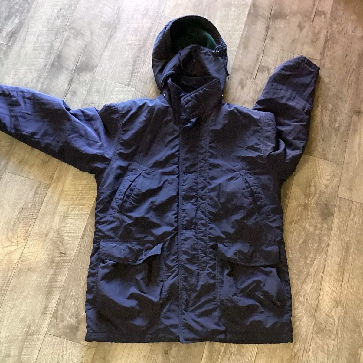 Eddie Bauer Insulated Ridgeline Jacket Coat Men's Size Medium Navy