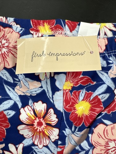 NWT Sz 3T First Impressions Toddler Girls Shorts. Floral Print. - Picture 3 of 4
