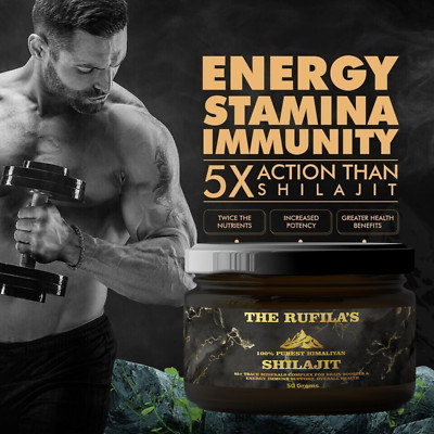 100% Himalayan Shilajit Extremely Potent,Stamina, Strength, Performance