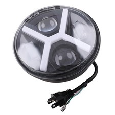 Scheinwerfer mit E f. Simson S51 S50 Schwalbe STAR KR51/2 Sperber LED Custom V8