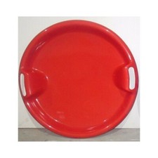 RED Large Round Plastic Super Spin Snow Sledge strong for children And adults