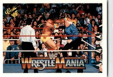 1990 Classic WWF The History of Wrestlemania #106 Ultimate Warrior Bobby Heenan