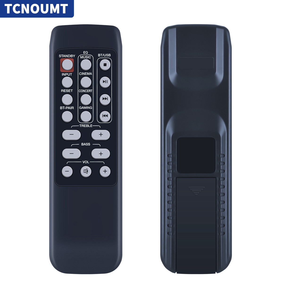 Telecomando Sostitutivo Per Soundbar BAR 5.1, 2.1, 3.1 – In ABS, Funziona A Batteria (non Incluse)