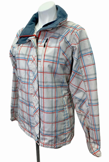 Columbia Nordic Point Interchange Jacket Coat M Medium Plaid XL7108 Omni Heat | eBay