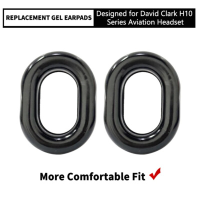 Aviation Headsets Ersatz-Kühlung Gel Ohrpolster Ohr für David Clark H10-20/30