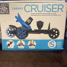 Cardiff Cruiser Small Inline Skates - Blue/Black Cruiser Adjustable