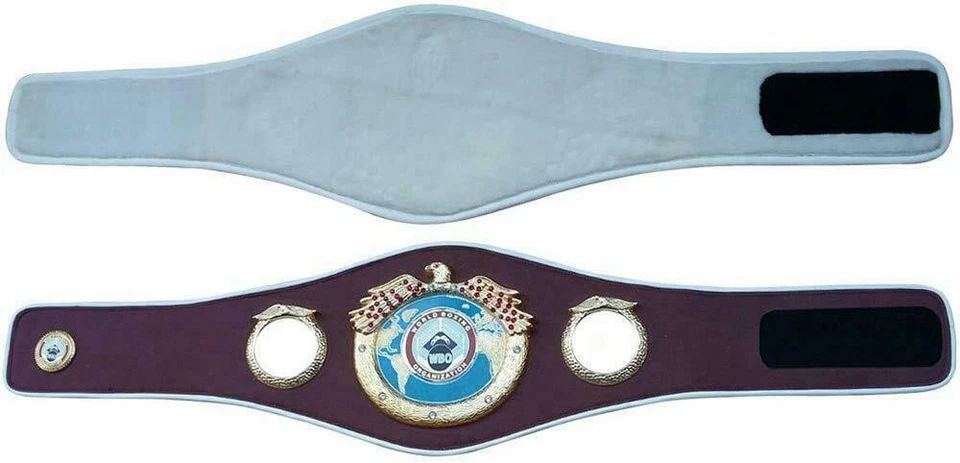 Cinturón Campeonato de Boxeo OMB Talla Adulto Alta Calidad Foto 2 de 2