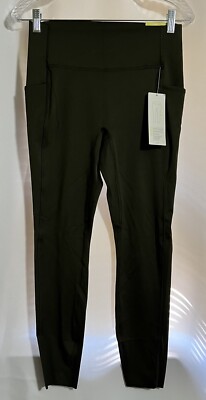 All In Motion Women s Olive Green Flex High-Rise 7/8 Legging Size Medium New