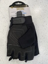 Men’s Air Cooled No Sweat 3X Knit Extreme Comfort Fingerless Riding Glove HG34