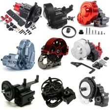 Complete Assembled Transmission Gearbox for Axial SCX10 II 1:10 RC Crawler Car