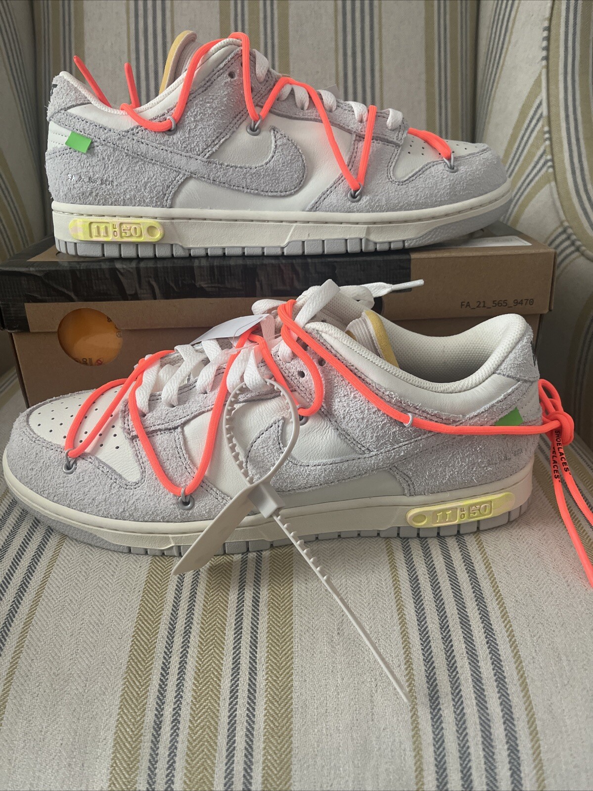 OFF WHITE X NIKE Nike Off White x Dunk Low lotto 11 di 50