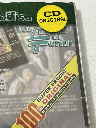 Los Liricos de Teran 20 Reales Super Exitos CD New Nuevo Sealed - Picture 3 of 8