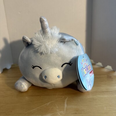 Squishmallow Target Exclusive 8  Devla The Unicorn Hug Mees Laying Plush NWT Q1