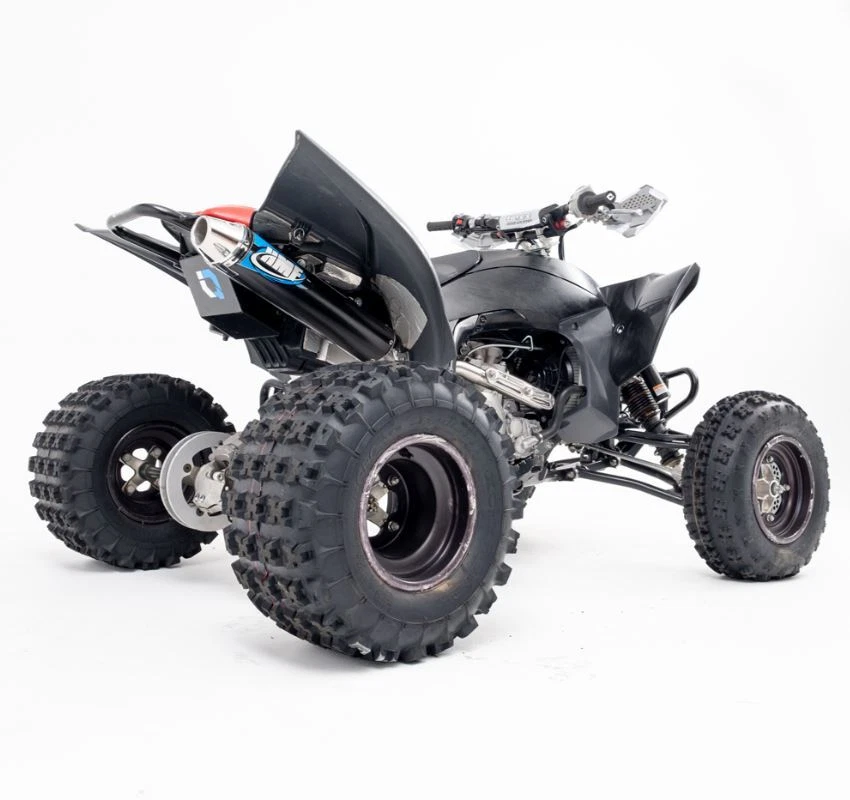 Escape completo redondo HMF BLACKOUT Performance Yamaha YFZ450R YFZ 450R 2009-2025 Foto 3 de 3