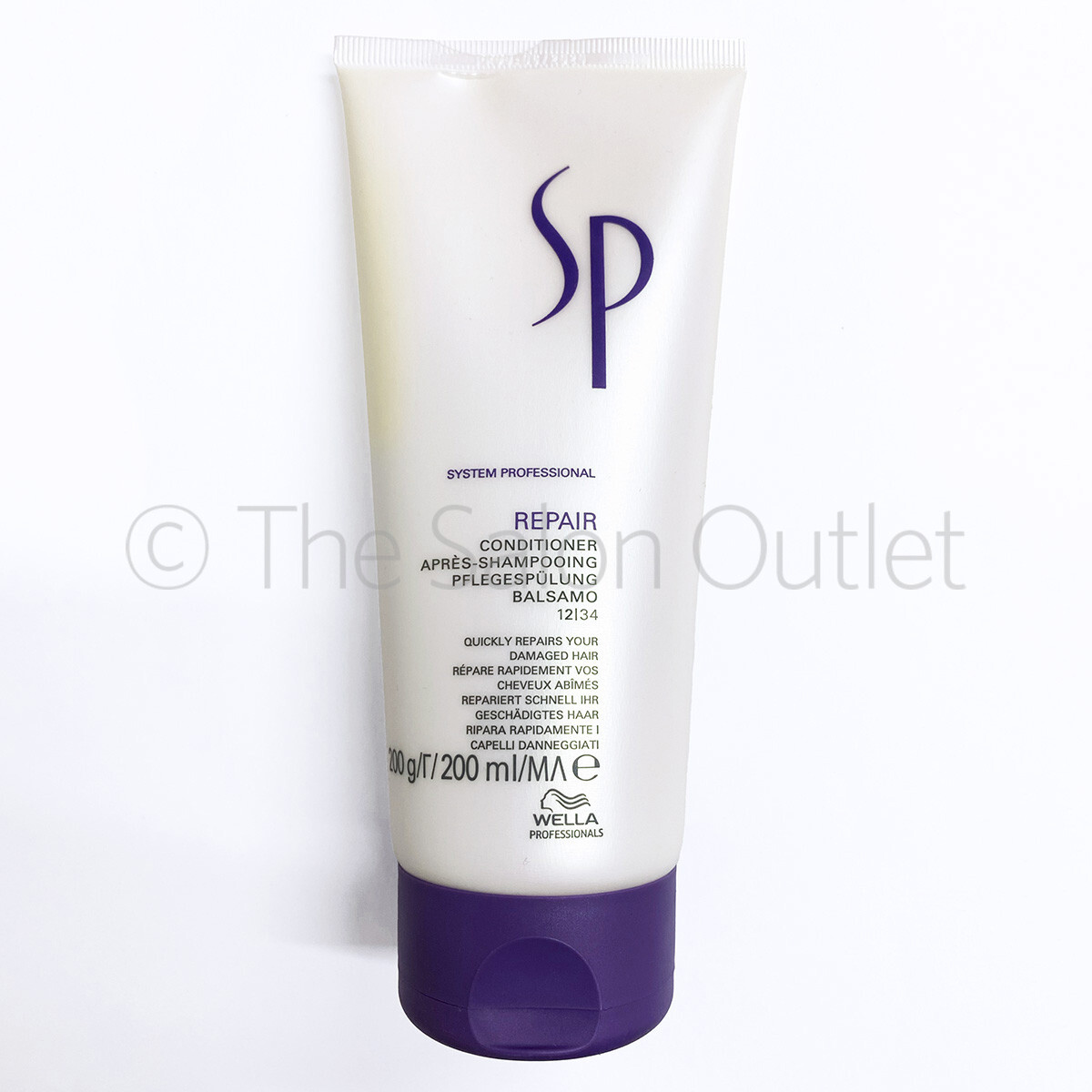 Wella SP Repair Conditioner 200ml System Professional Repairs Damaged Hair