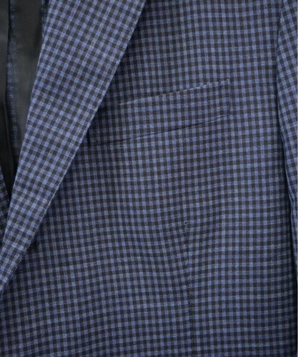 Cantarelli Tailored Jackets BluexNavy(Check Pattern) 2200533092116 - Picture 5 of 8