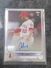 2022 Topps Chrome Oliver Ortega AUTO RC autograph #RA-OO