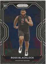 2020 Panini Prizm Ross Blacklock Rookie RC Houston Texans