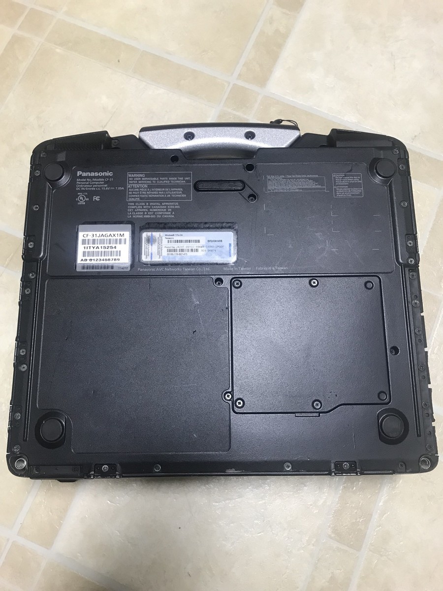 Laptop Panasonic Cf-31 12gb Ram 500gb Ssd Cf31 Uso Rudo | Meses sin interés Laptop Panasonic Cf-31 12gb Ram 500gb Ssd Cf31 Uso Rudo | Meses sin interés