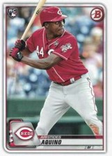 2020 Bowman - Aristides Aquino Rookie Card RC #79 Cincinnati Reds