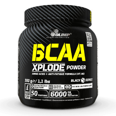 Olimp BCAA Xplode Powder 500g Strawberry