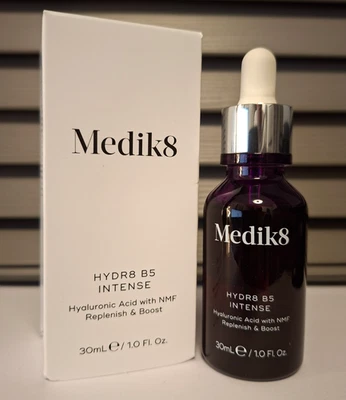 ~ NEW ~ Medik8 HYDR8 B5 INTENSE HYALURONIC ACID SERUM 30ml FULL SIZE, RRP £59