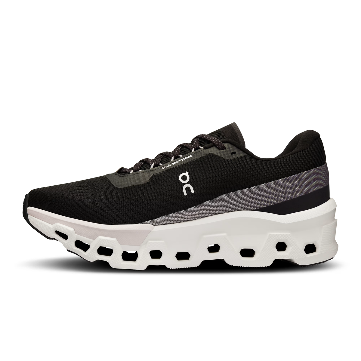 On Men's Cloudmonster 2 Running Black/Frost 3ME10121197 | eBay