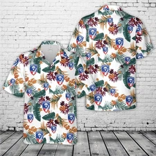 US Army 187th Airborne Regimental Combat Team Hawaiian Shirt