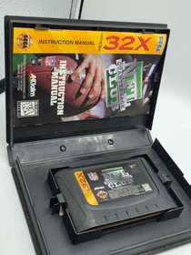 NFL Quarterback Club (Sega 32X, 1995) Complete CIB