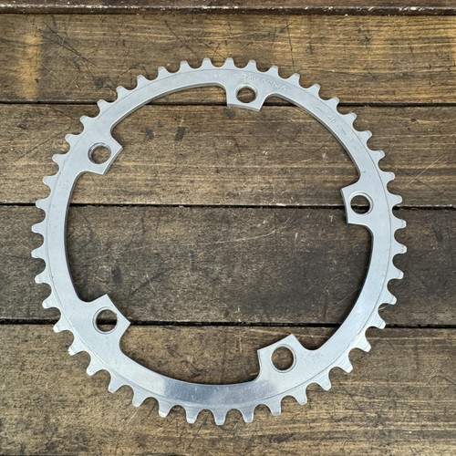 Vintage Campagnolo 45T Chainring 144 BCD 5-Arm Silver Road Bike 45 Tooth 80s