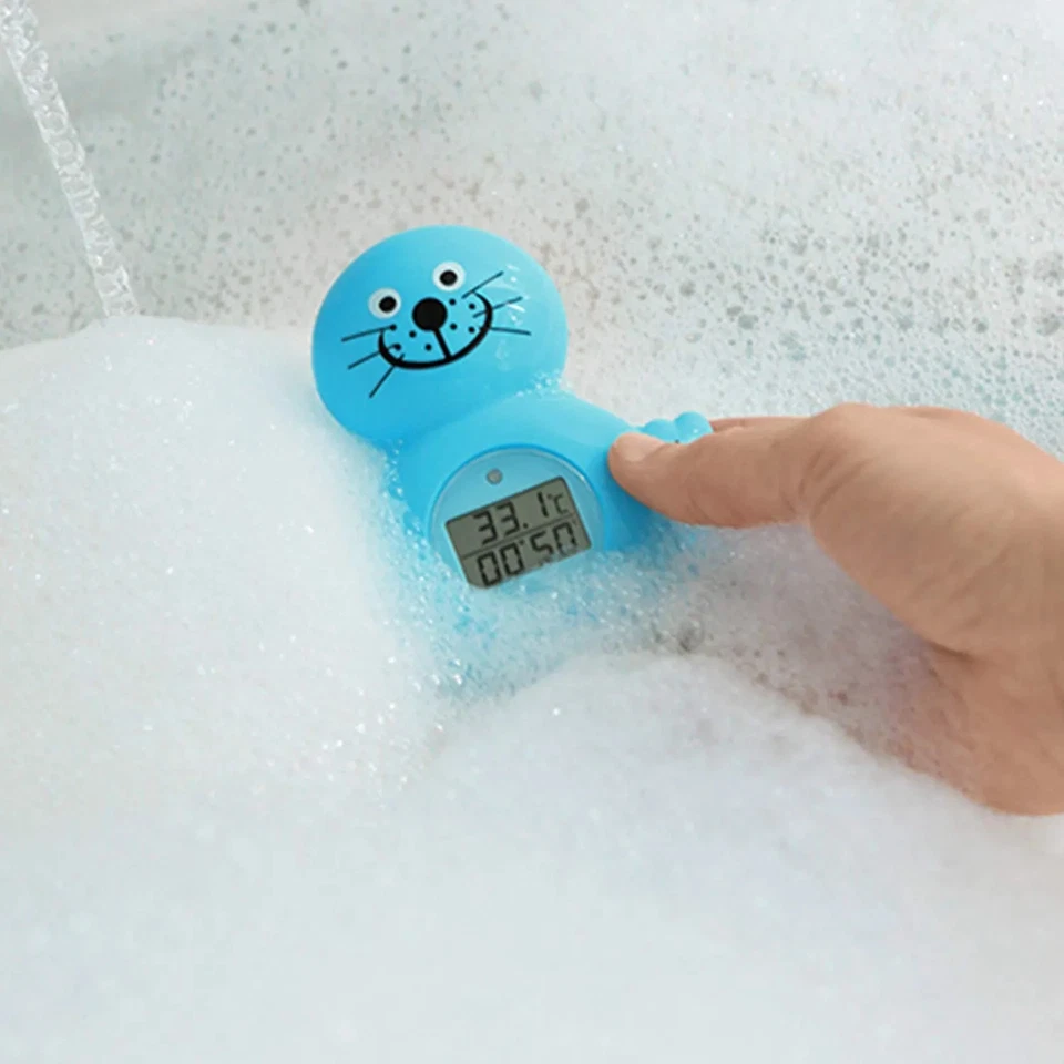 ABUS Badethermometer ROBBI JC8720 mit Digitalanzeige, Alarm, inkl. Batterien - Bild 2 von 3