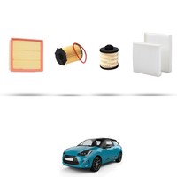 Hoffcar Set Service - 4 Filter FüR Citroen Ds3 1.6 Bluehdi 55Kw Von 2015