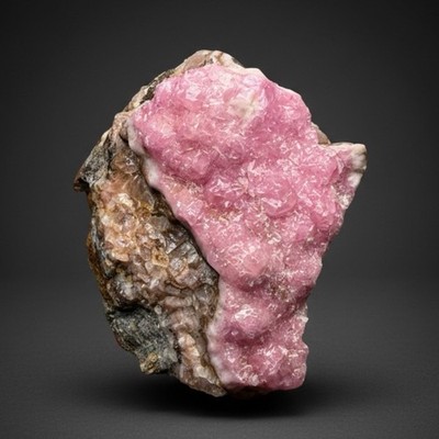 High Grade Pink Cobaltian Calcite Mineral Specimen | Bou Azzer, Morocco