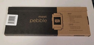 NEW Pebble Classic Smartwatch 301BL Kick Starter OEM Unopened 