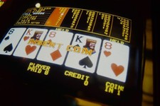 1990s Vintage Video Poker Casino Machine Kings and Eights 35mm Slide