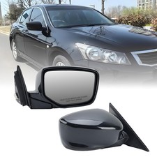 Right Passenger Side Mirror Compatible Side, Black-3 Pins