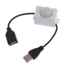 5V 2A PIR Motion Activated Body Sensor Switchs for USB LED Light Fan Water Pump