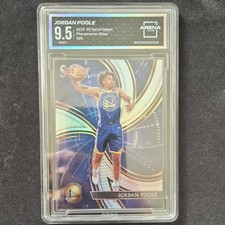 2019-20 Panini Select Phenomenon Silver Jordan Poole #25 Arena Club 9.5