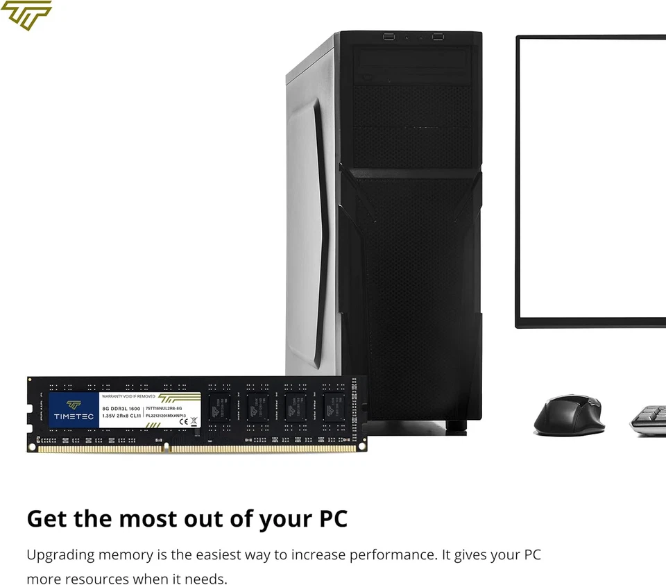 Timetec 16GB KIT(2x8GB) DDR3L / DDR3 1600MHz (DDR3L-1600) - Image 4 of 4