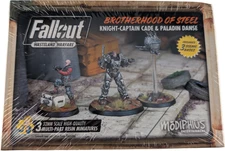 Fallout Wasteland Warfare Brotherhood of Steel Knight Captain Cade Paladin Danse
