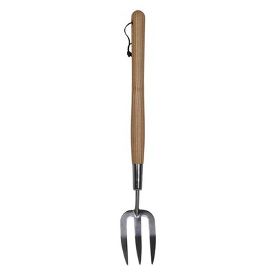 Hochbeet-Blumengabel mittellang aus Edelstahl von den Garden-Tool-Brothers