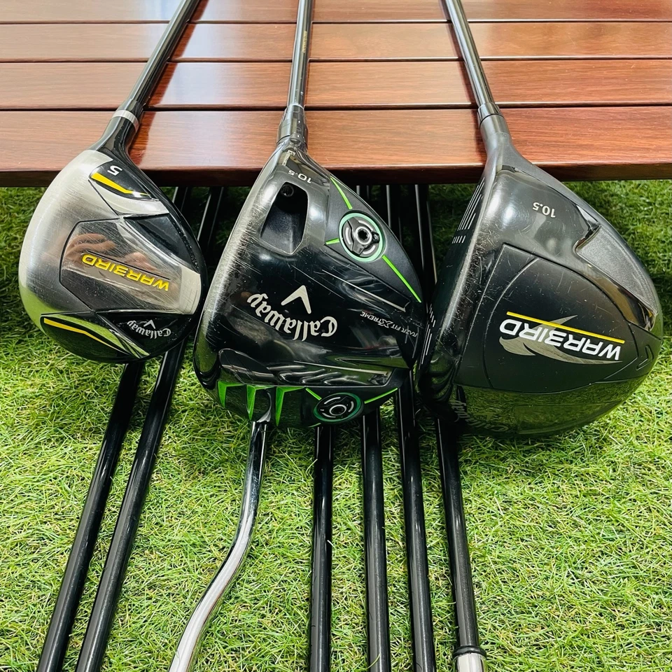 Callaway Fullset Warbird 1w(Dent) 5w Iron 6-9PS 10Pcs RH Golf Club Razr 1w - Image 2 of 4