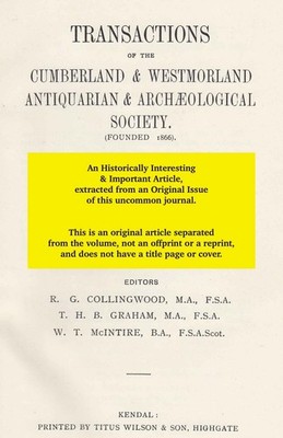 THE MEDIEVAL VILL IN THE WESTERN LAKE DISTRICT; SOME PROBLEMS OF DEFINITION. AN